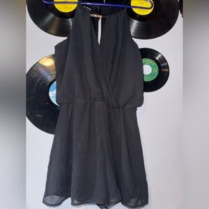 Elegant Black Romper